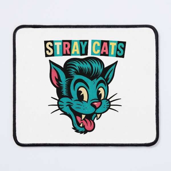 Item preview, Stray Cats Retro Cartoon Face designed and sold by cocooo269.