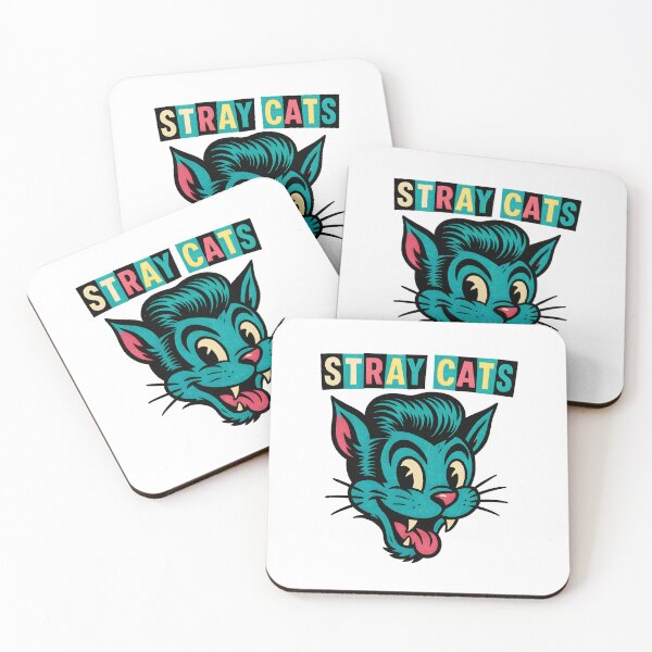 Item preview, Stray Cats Retro Cartoon Face designed and sold by cocooo269.