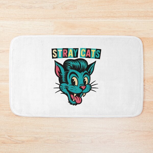 Item preview, Stray Cats Retro Cartoon Face designed and sold by cocooo269.