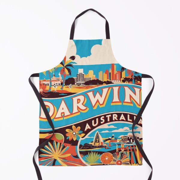 Item preview, Darwin Australia Vintage Travel Tourism designed and sold by TravelersGems.