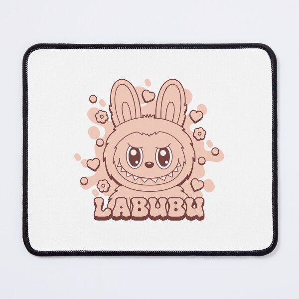 Item preview, Cute Pink Labubu Bunny Character Logo designed and sold by mjowsc.