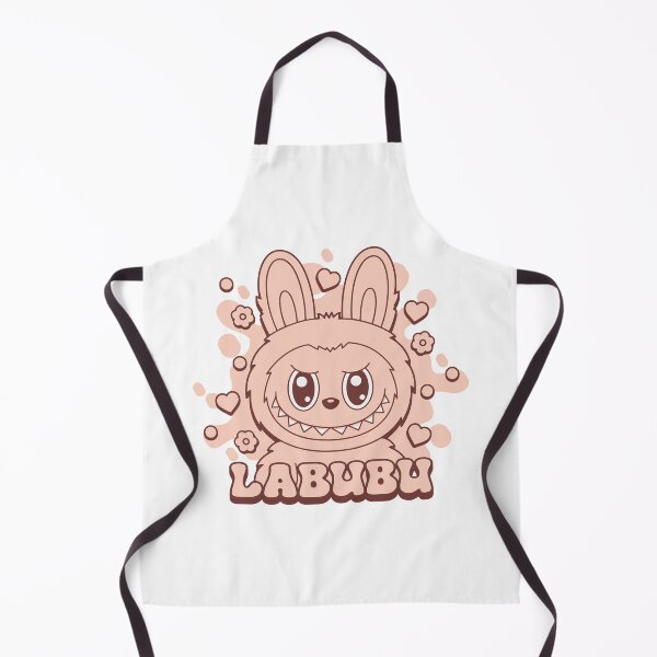 Item preview, Cute Pink Labubu Bunny Character Logo designed and sold by mjowsc.