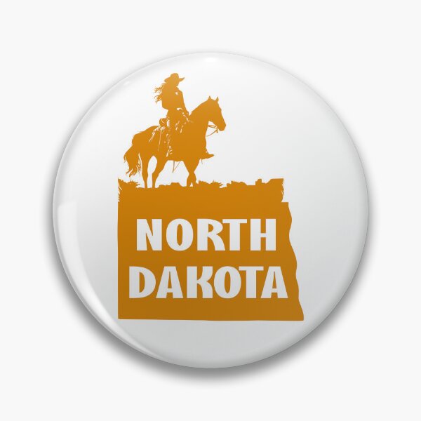 Item preview, North Dakota Cowboy in the Wild West designed and sold by QuoteCanvas.TH.
