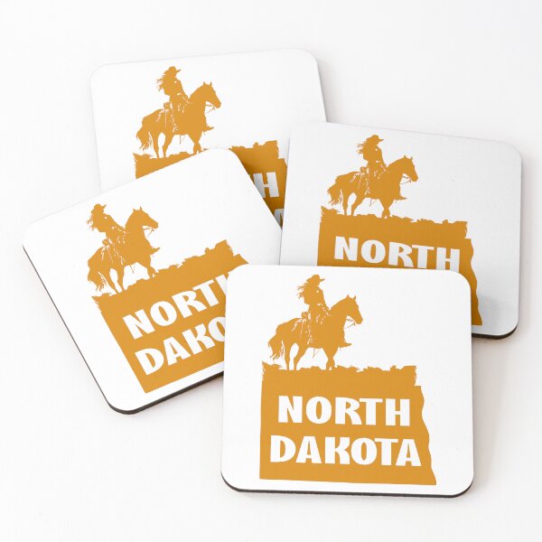 Item preview, North Dakota Cowboy in the Wild West designed and sold by QuoteCanvas.TH.