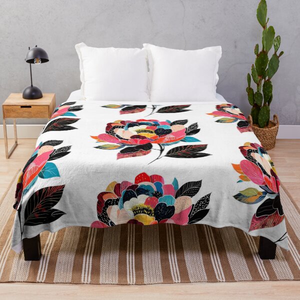 Item preview, Colorful peony designed and sold by MendaciousMina.