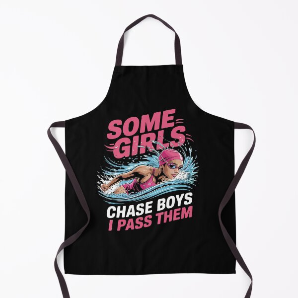 Item preview, Some Girls Chase Boys I Pass Them - Funny Swimming Swim  designed and sold by MyzoToyota.