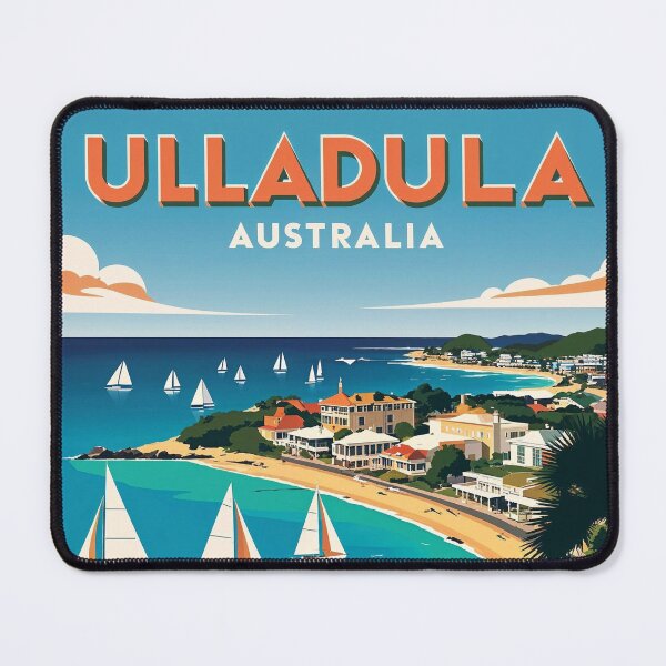Item preview, Ulladula Australia Vintage Travel Tourism designed and sold by TravelersGems.