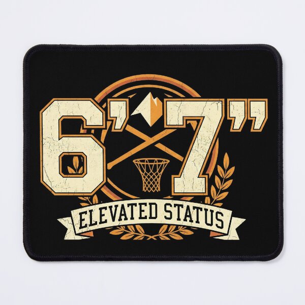 Item preview, 6'7" Elevated Status - Vintage Varsity Basketball Style designed and sold by Open Canvas.