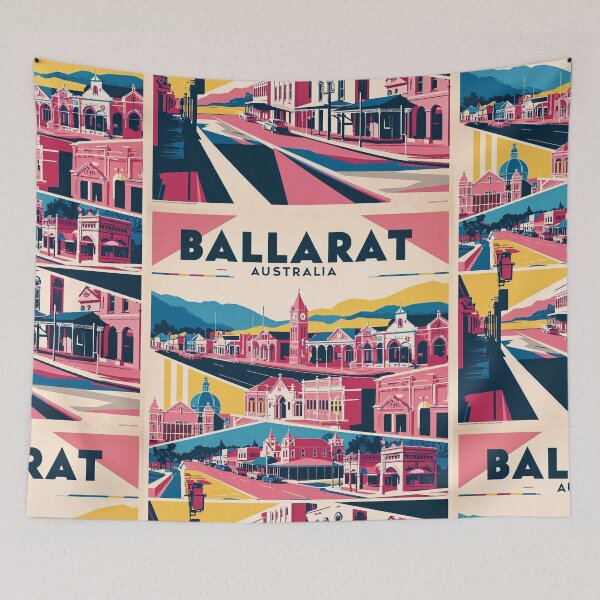 Item preview, Ballarat Australia Vintage Travel Tourism designed and sold by TravelersGems.