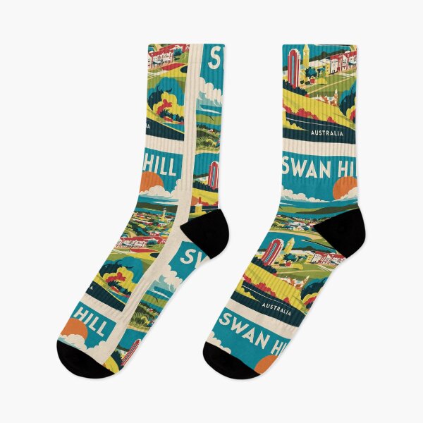 Item preview, Swan Hill Australia Vintage Travel Tourism designed and sold by TravelersGems.