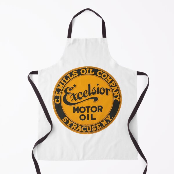 Item preview, Vintage Excelsior Motor Oil Circular Metal Sign designed and sold by CharlieDesings.