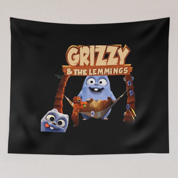 Item preview, Grizzy And The Lemmings Swing Action designed and sold by thunderr299.