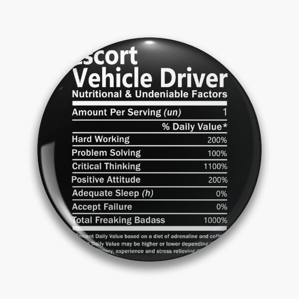 Item preview, Escort Vehicle Driver designed and sold by vanejamofedau.