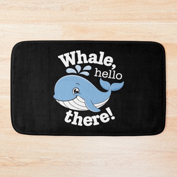 Item preview, Whale Hello There Funny Cute Whale Animal Pun Ocean Life1 designed and sold by KotexTemu.