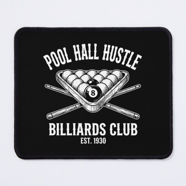 Item preview, Vintage 8 Ball Pool Hall Hustle Billiards Club designed and sold by Mason-Pride.