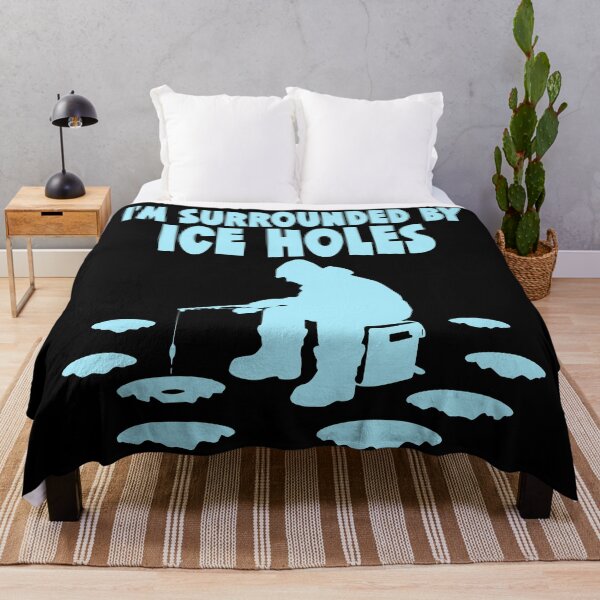 Item preview, Funny Ice Fishing Design Gift I'm Surrounded by Ice Holes designed and sold by Colorfulman.