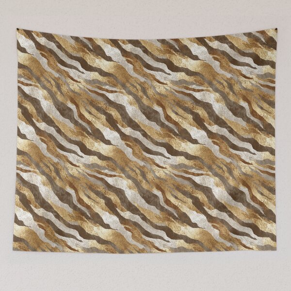 Item preview, Artistic Dark-Hued Tiger Skin Pattern  - Gifts For Mom designed and sold by RoyalStarsPatts.