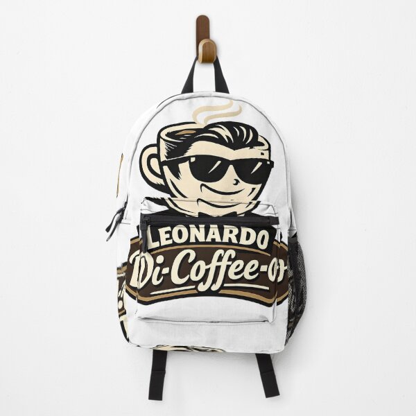 Item preview, Leonardo Di-Coffee-o – Vintage Retro Parody Logo designed and sold by Dax Studio.