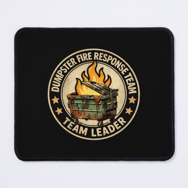 Item preview, Dumpster Fire Response Team Leader Chaos Survival Mode designed and sold by Star3NowForMe.
