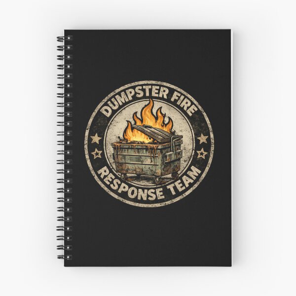 Item preview, Dumpster Fire Response Team Leader Meltdown Humor Expert designed and sold by Star3NowForMe.