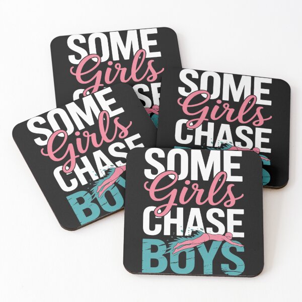 Item preview, Some Girls Chase Boys I Pass Them Swimming Swimmer  designed and sold by MyzoToyota.