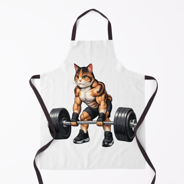 Item preview, Cat Barbell Deadlifting Heavy Weight designed and sold by Primal Pump Co LTD.