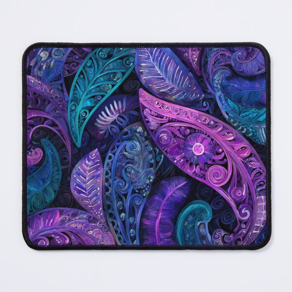 Item preview, Zealand Māori Paua Pattern Koru Design 712 designed and sold by GrinGalore.