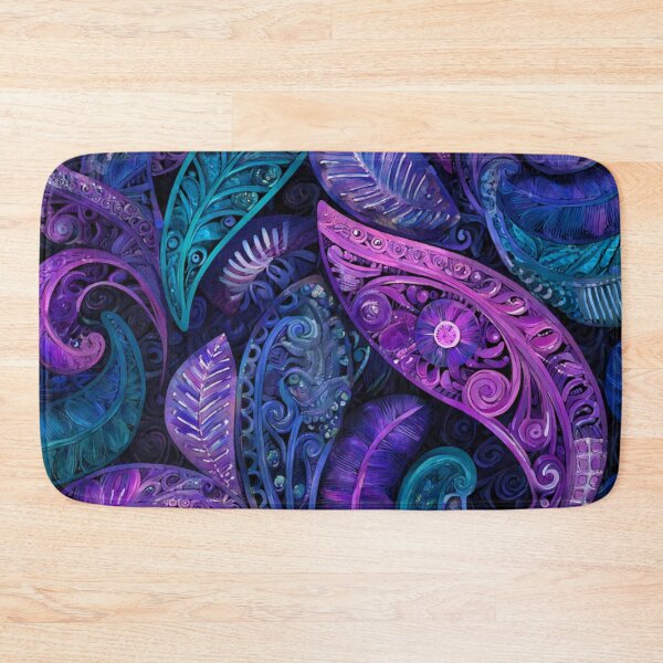 Item preview, Zealand Māori Paua Pattern Koru Design 712 designed and sold by GrinGalore.