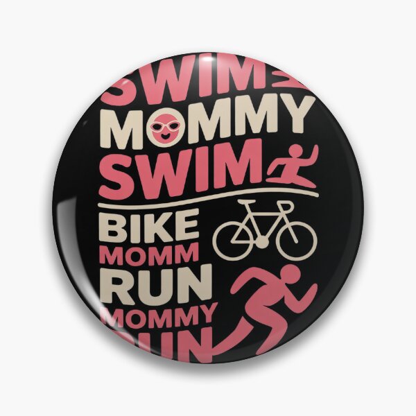 Item preview, Swim Bike Run Mommy - Funny Triathlon Mom  designed and sold by MyzoToyota.