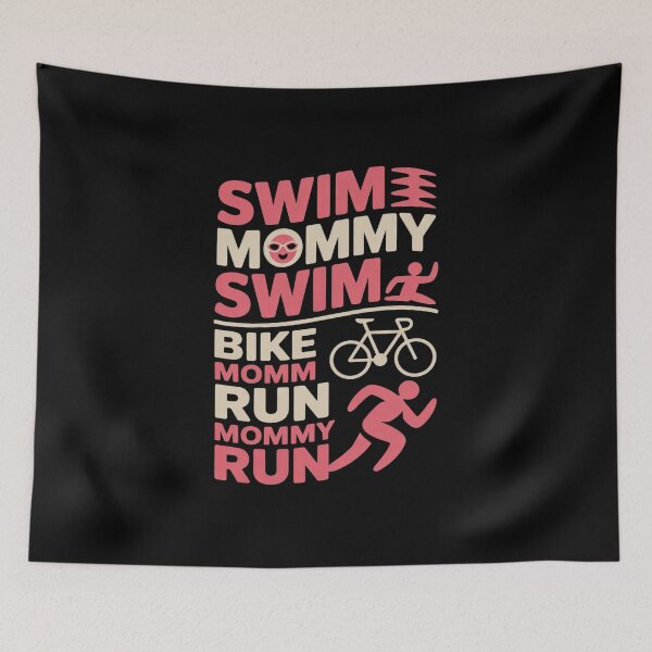 Item preview, Swim Bike Run Mommy - Funny Triathlon Mom  designed and sold by MyzoToyota.