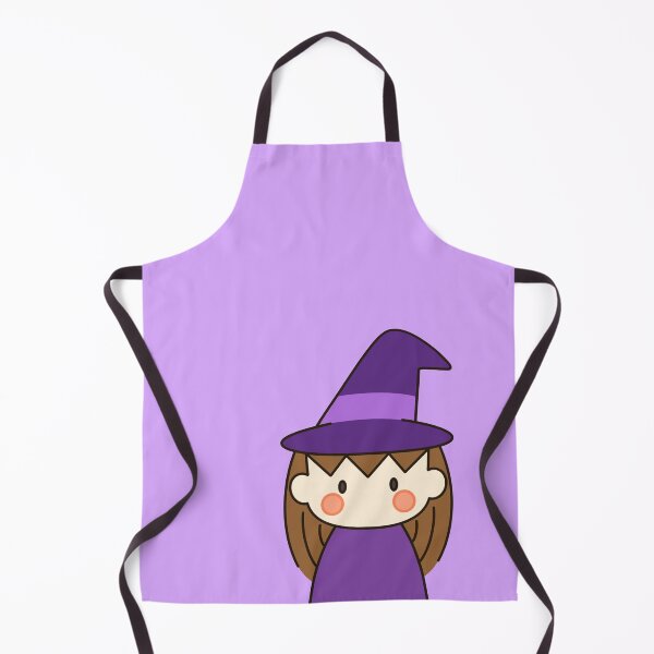 Item preview, Cute Kawaii Witch Girl Illustration designed and sold by Porpor Artwork.