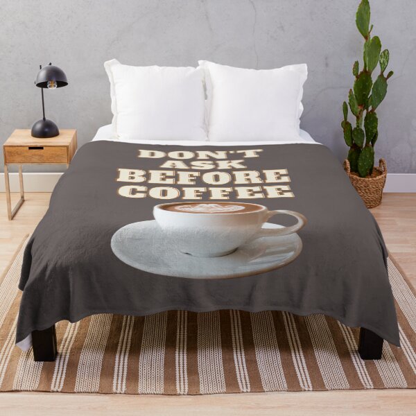 Item preview, DONT ASK BEFORE COFFEE designed and sold by JI-PIXEL-PLACE.