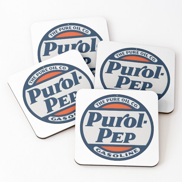 Item preview, Vintage Purol-PEP Gasoline Advertising Sign - The Pure Oil Co. designed and sold by CharlieDesings.