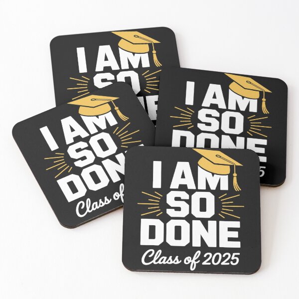 Item preview, Funny Graduation Class Of 2025 I Am So Done Senior Student  designed and sold by InspiredFoul.