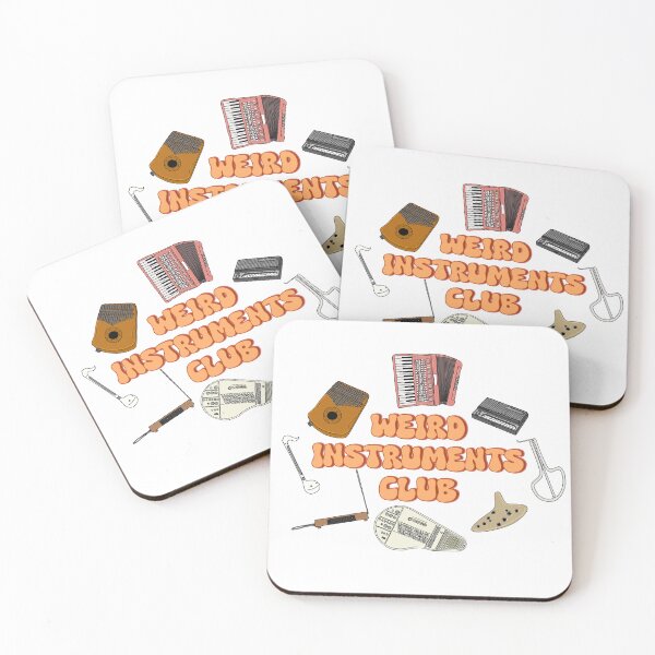 Item preview, Weird Instruments Club (Wood Toned Edition) designed and sold by LifeOnJupiter.