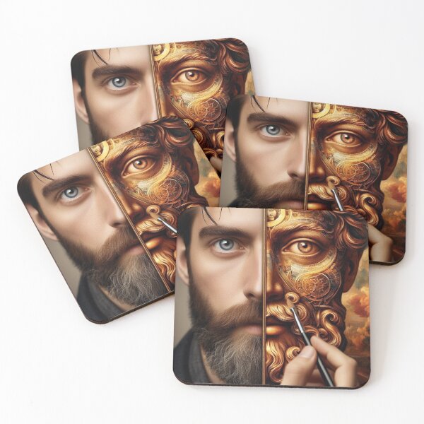 Item preview, Split Identity in Steampunk Motion – Realistic Depth Meets Creative Transformation designed and sold by FotoworldEdel.