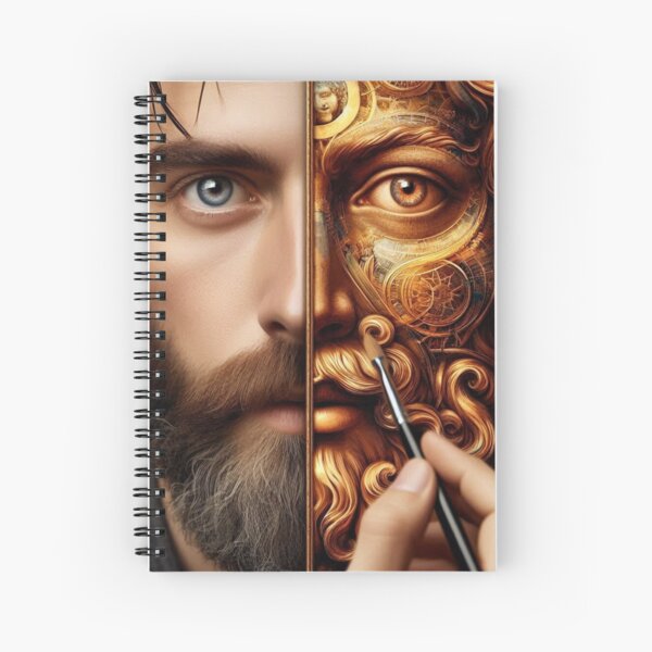 Item preview, Split Identity in Steampunk Motion – Realistic Depth Meets Creative Transformation designed and sold by FotoworldEdel.