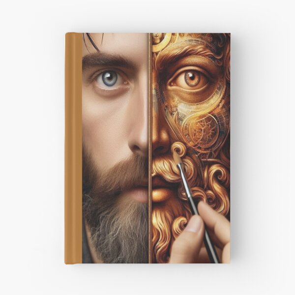 Item preview, Split Identity in Steampunk Motion – Realistic Depth Meets Creative Transformation designed and sold by FotoworldEdel.