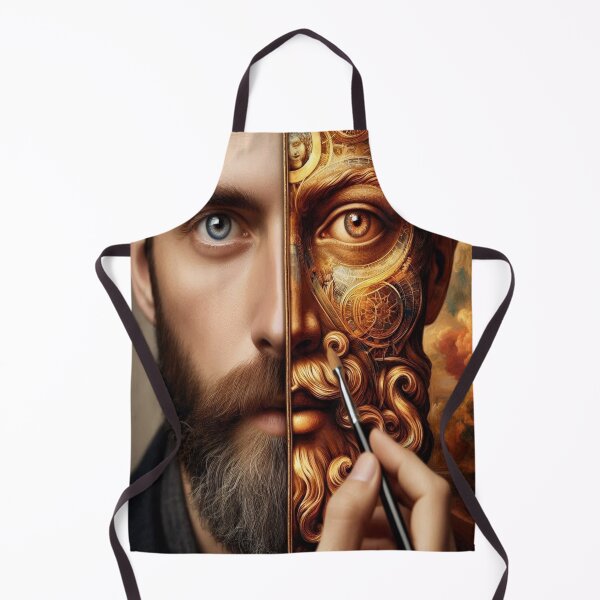 Item preview, Split Identity in Steampunk Motion – Realistic Depth Meets Creative Transformation designed and sold by FotoworldEdel.