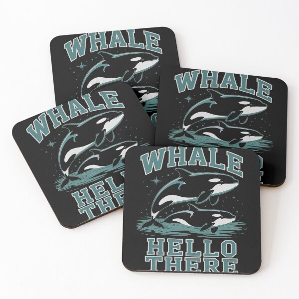 Item preview, Whale Hello There Funny Pun Save The Whales designed and sold by KotexTemu.