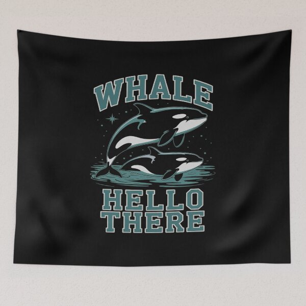 Item preview, Whale Hello There Funny Pun Save The Whales designed and sold by KotexTemu.
