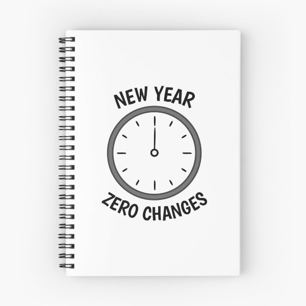 Item preview, New Year Zero Changes Midnight Clock - New Year Sarcastic Humor designed and sold by charlypicazo.