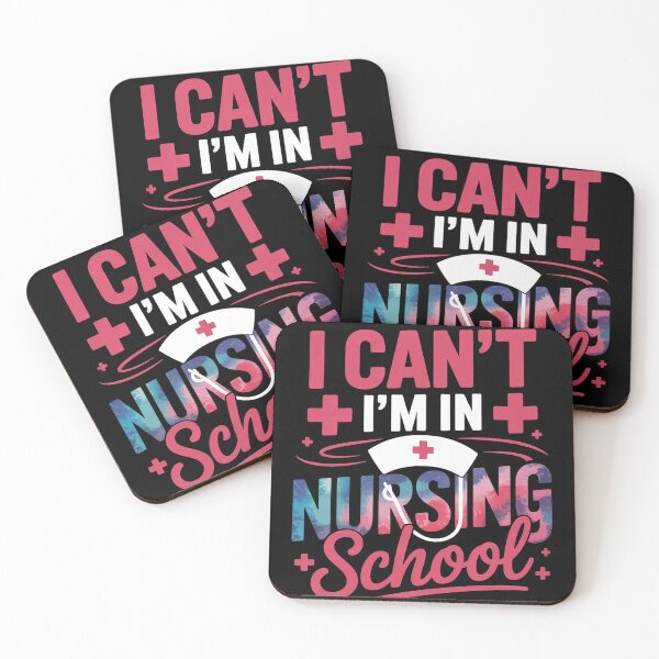 Item preview, Funny I Can't I'm In Nursing School Nurse Student Ideas designed and sold by InspiredFoul.