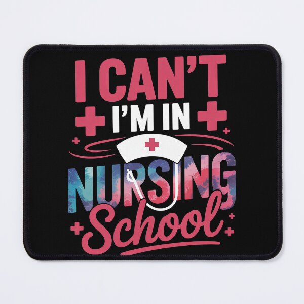 Item preview, Funny I Can't I'm In Nursing School Nurse Student Ideas designed and sold by InspiredFoul.