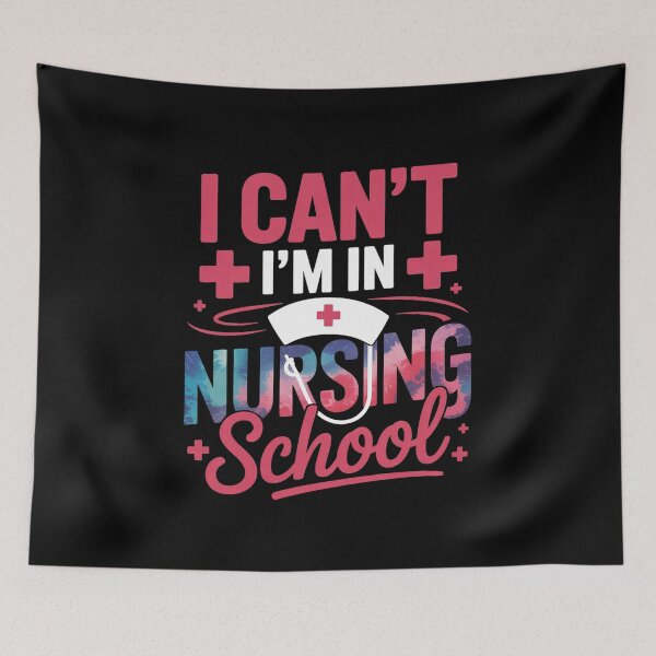 Item preview, Funny I Can't I'm In Nursing School Nurse Student Ideas designed and sold by InspiredFoul.