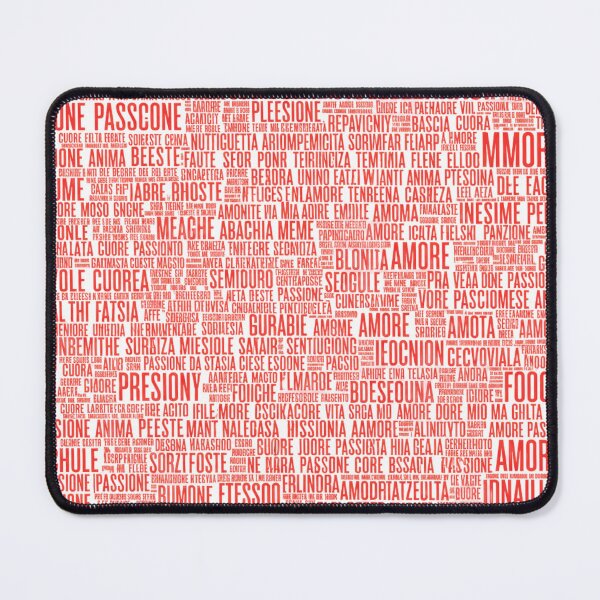 Item preview, Amore & Passione - Red Italian Romantic Text Art designed and sold by RDproject.