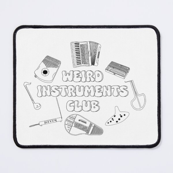 Item preview, Weird Instruments Club (Outline Edition) designed and sold by LifeOnJupiter.