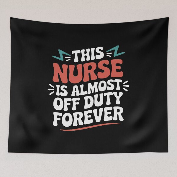 Item preview, Funny Nurse Almost Retired  designed and sold by InspiredFoul.