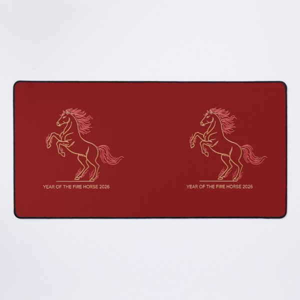 Item preview, Year of the Fire Horse 2026 designed and sold by PixelQ.