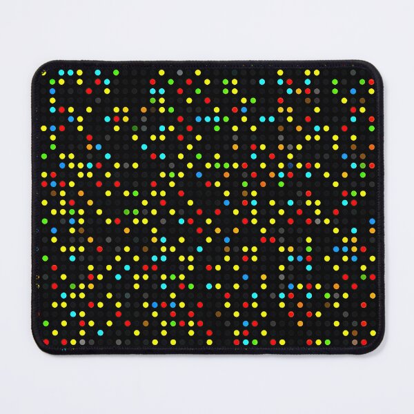 Item preview, Multicolor Dot Grid Pattern designed and sold by BasajaunStudio.